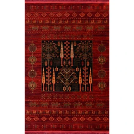 فرش ماشینی هیوا طرح بلوچ