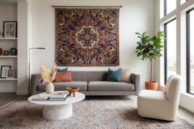 راهنمای جامع خرید تابلو فرش؛ از هنر اصیل دستباف تا مدل‌های مدرن ماشینی